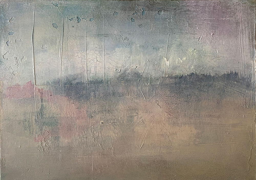 Serie „Vor dem Verschwinden“ (Bäume in Nebellandschaft)